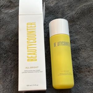 Beautycounter All Bright Triple Acid AHA Toner - Yellow